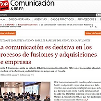 La comunicacin es decisiva en los procesos de fusiones y adquisiciones de empresas